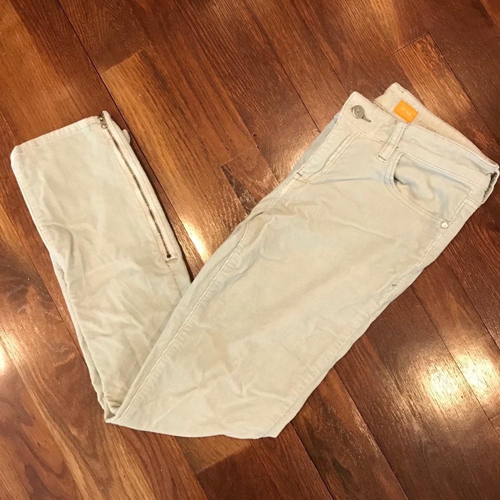 Anthropologie Pilcro Skinny Corduroy Pants